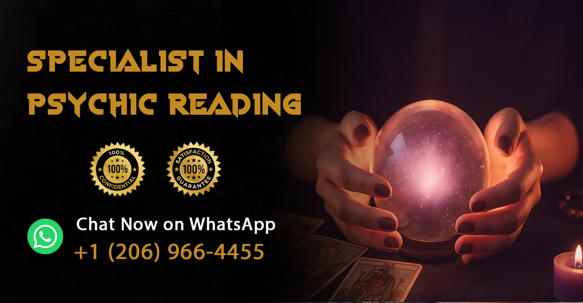 Psychic reading specialist